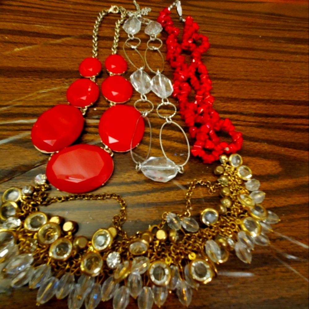 4 necklaces